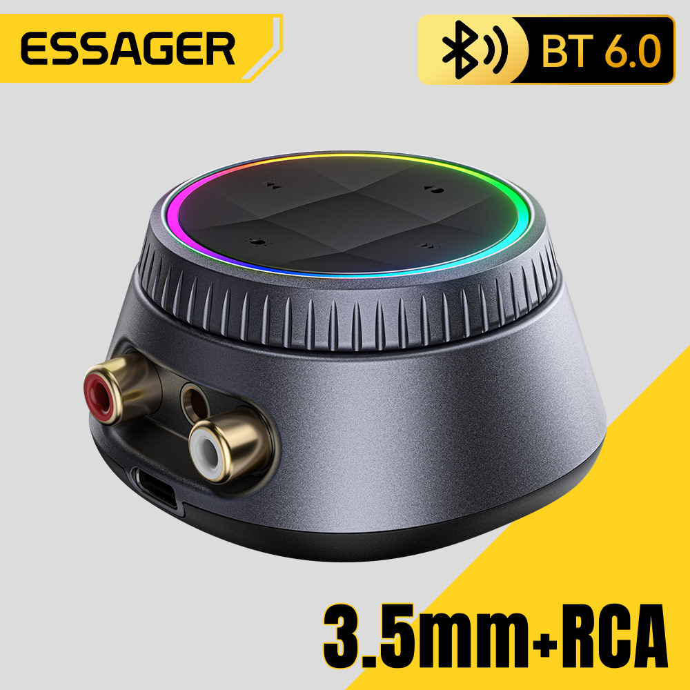 Audio Music Light - Essager Penerima Audio Bluetooth 6.0 Adaptor