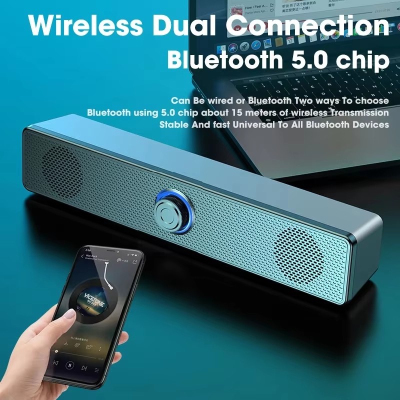 Audio Music To Mp3 - Soundbar Musik Komputer Caixa De Som