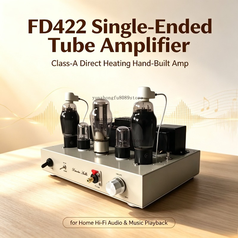 Audio Music In Youtube - FD422 Amplifier Tabung Single-Ended, Amplifier Buatan