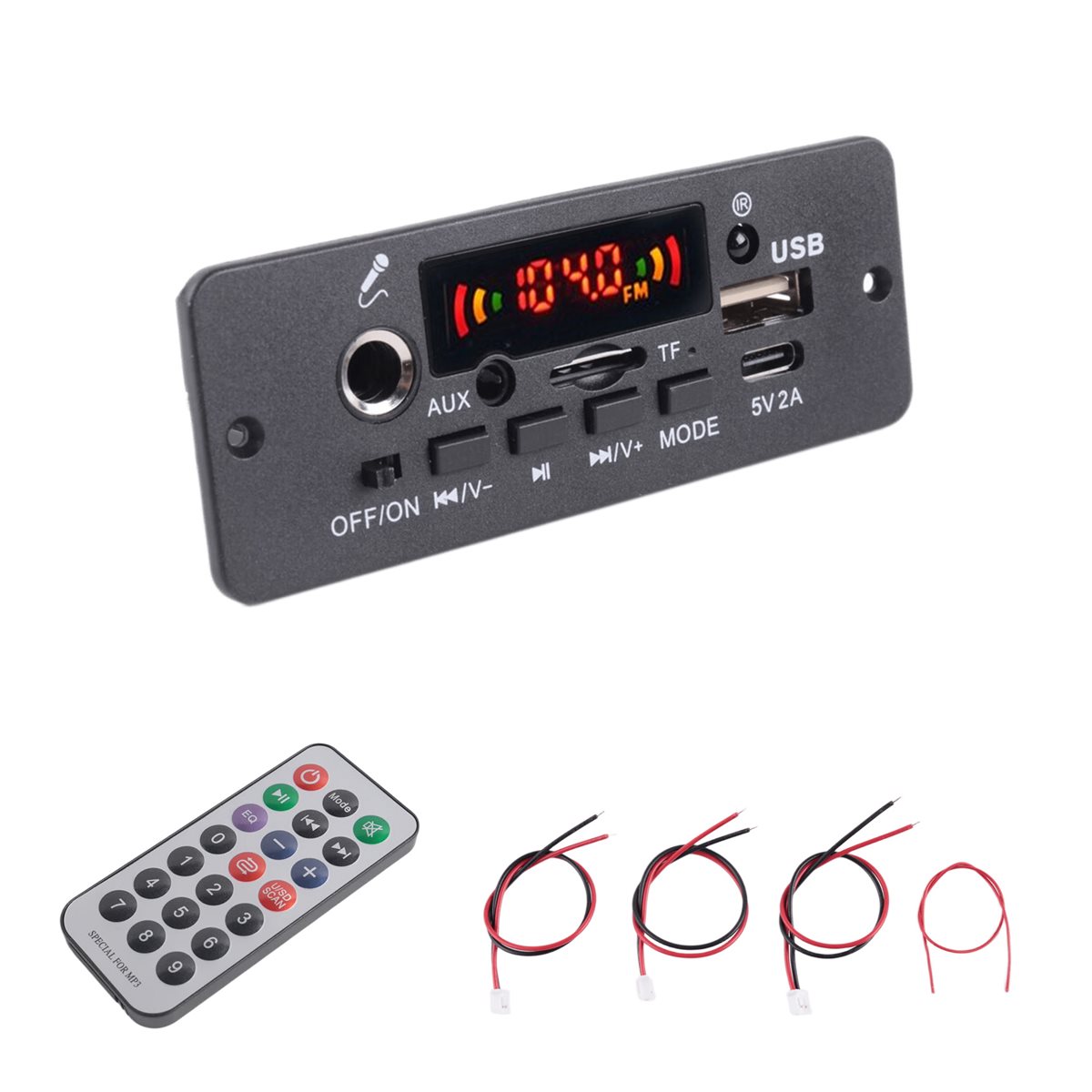 Audio Music To Mp3 - Amplifier Papan Dekoder Audio Kompatibel dengan