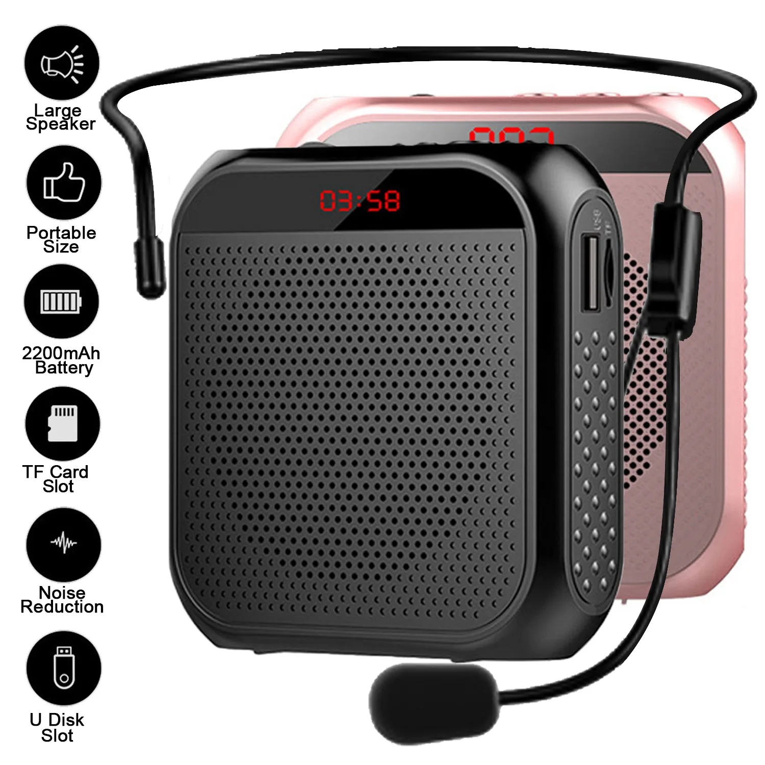 Portable Amplifier Mini - Amplifier suara portabel, pengeras suara Mini