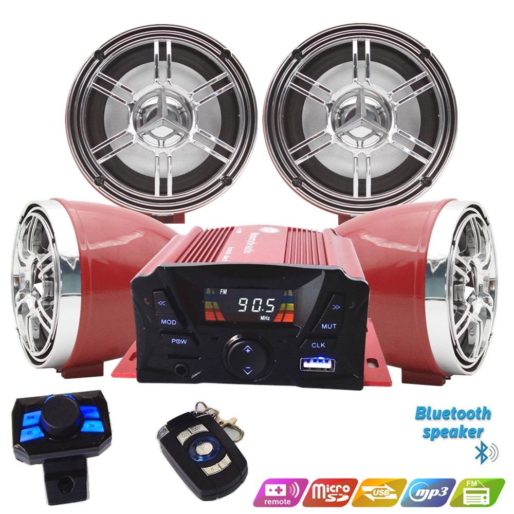 Audio Music To Mp3 - 12V 4 Saluran UTV ATV Golf