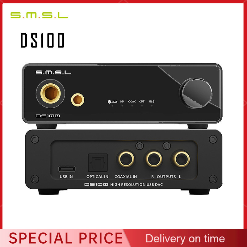 Portable Amplifier Mini - SMSL DS100 dekoder Audio MQA-CD MQA