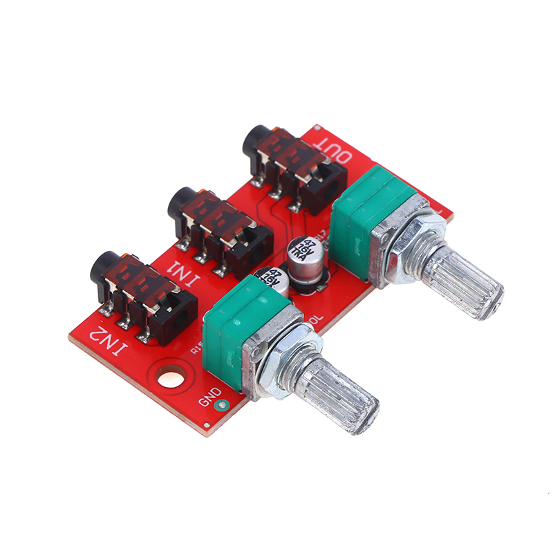 Audio Music Mixer - Mixer Sinyal Audio Pasif Stereo Saluran