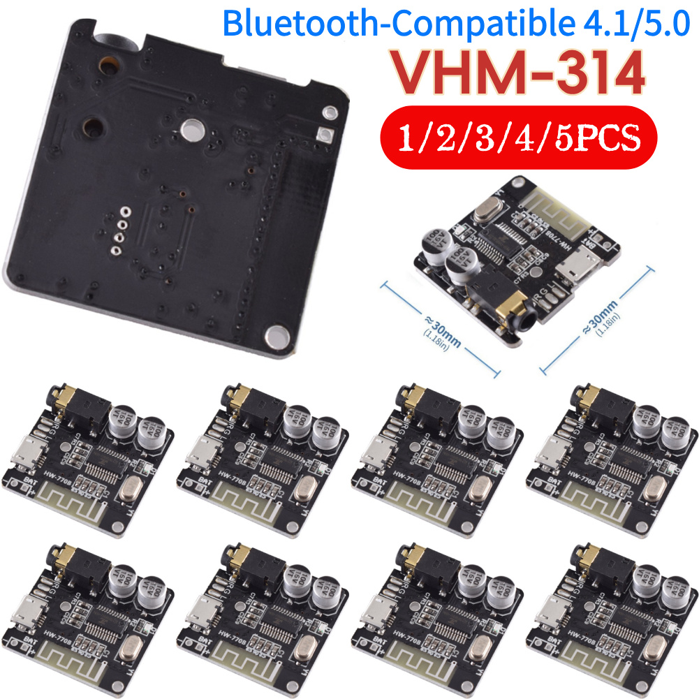 Audio Music To Mp3 - 1-5 Buah 3.7-5V VHM-314 Papan Penerima