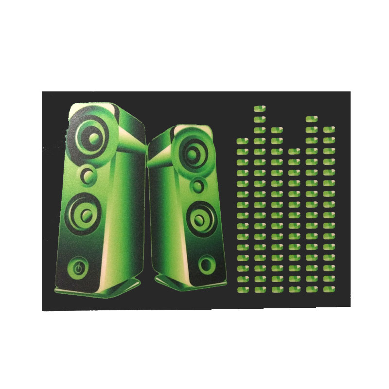 Audio Music Mixer - Panel El Kedip Aktif Suara Musik