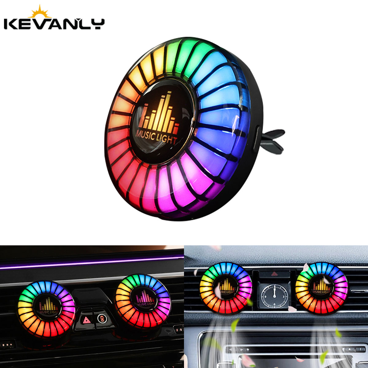 Lampu Ritme Musik Mobil Penyeg - Audio Music Light ulasan dan harga
