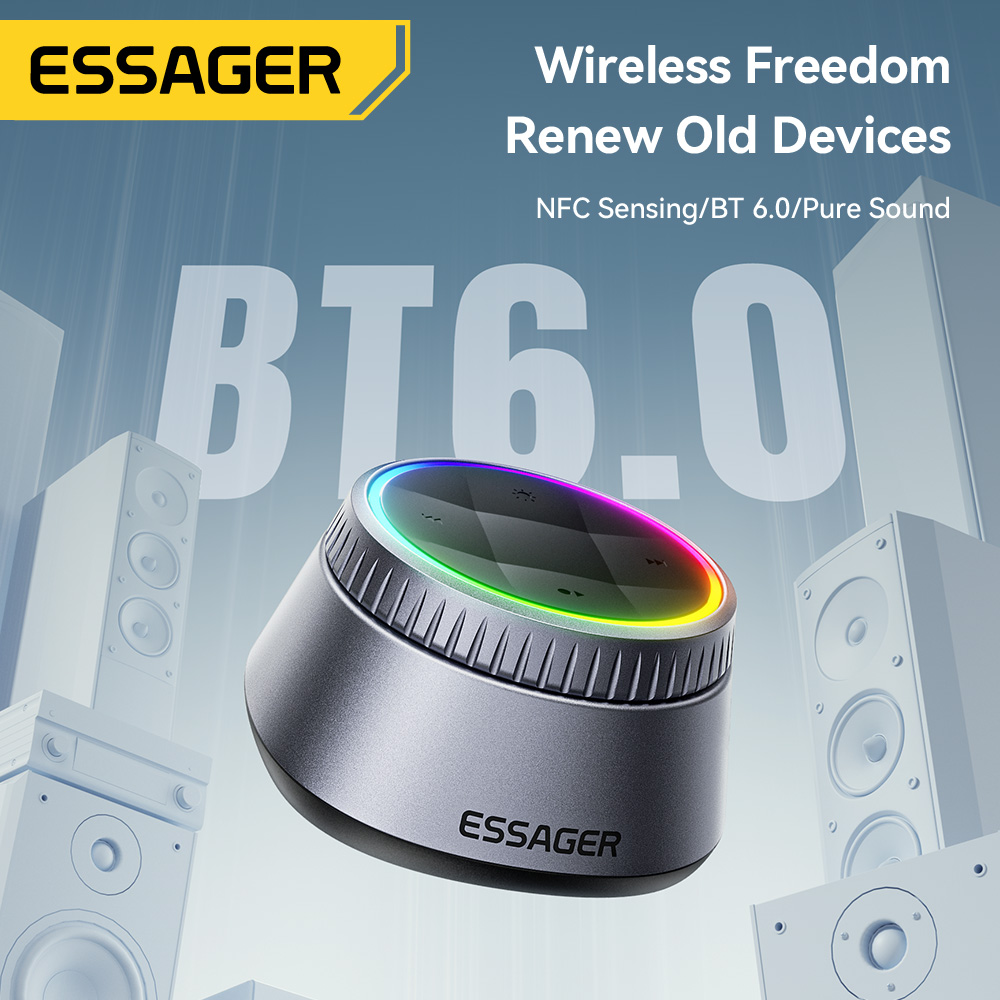 Essager Penerima Audio Bluetoo - Audio Music Light ulasan dan harga