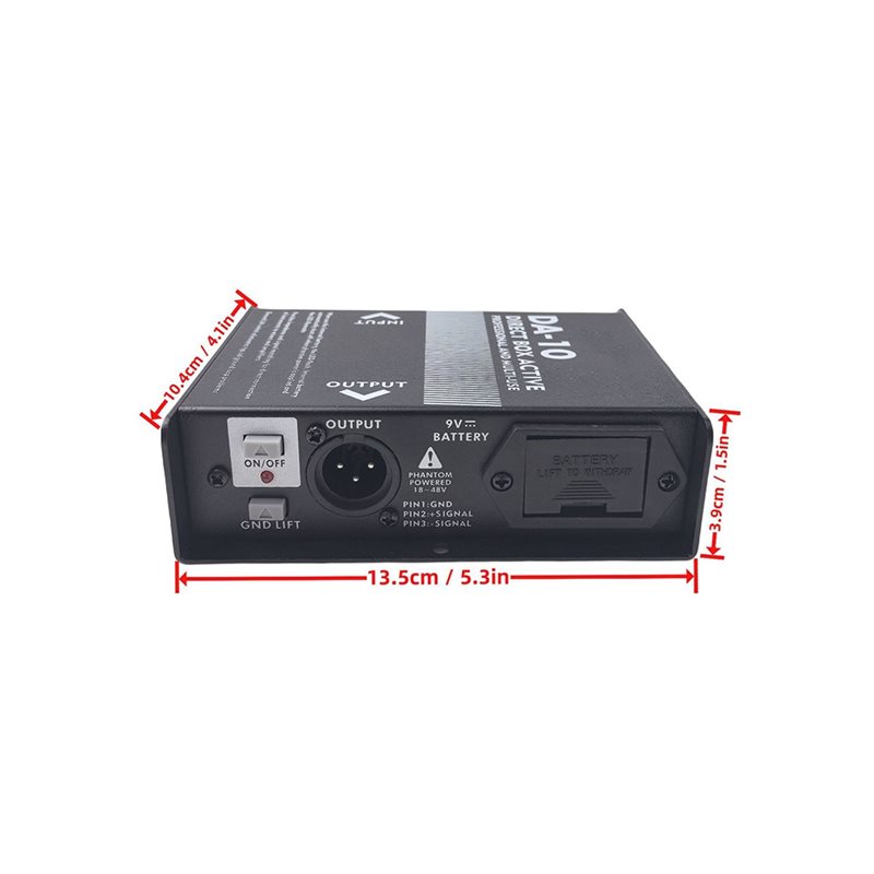 AU61-Da-10 Active DIBOX Impeda - Audio Music Isolator ulasan dan harga
