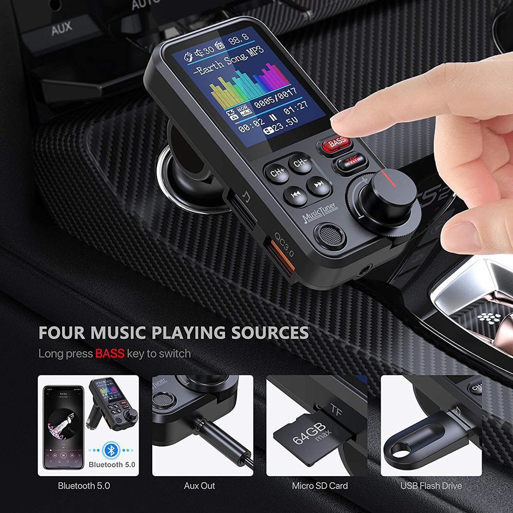 Pemancar Radio FM mobil, Bluet - Audio Music Mp3 ulasan dan harga
