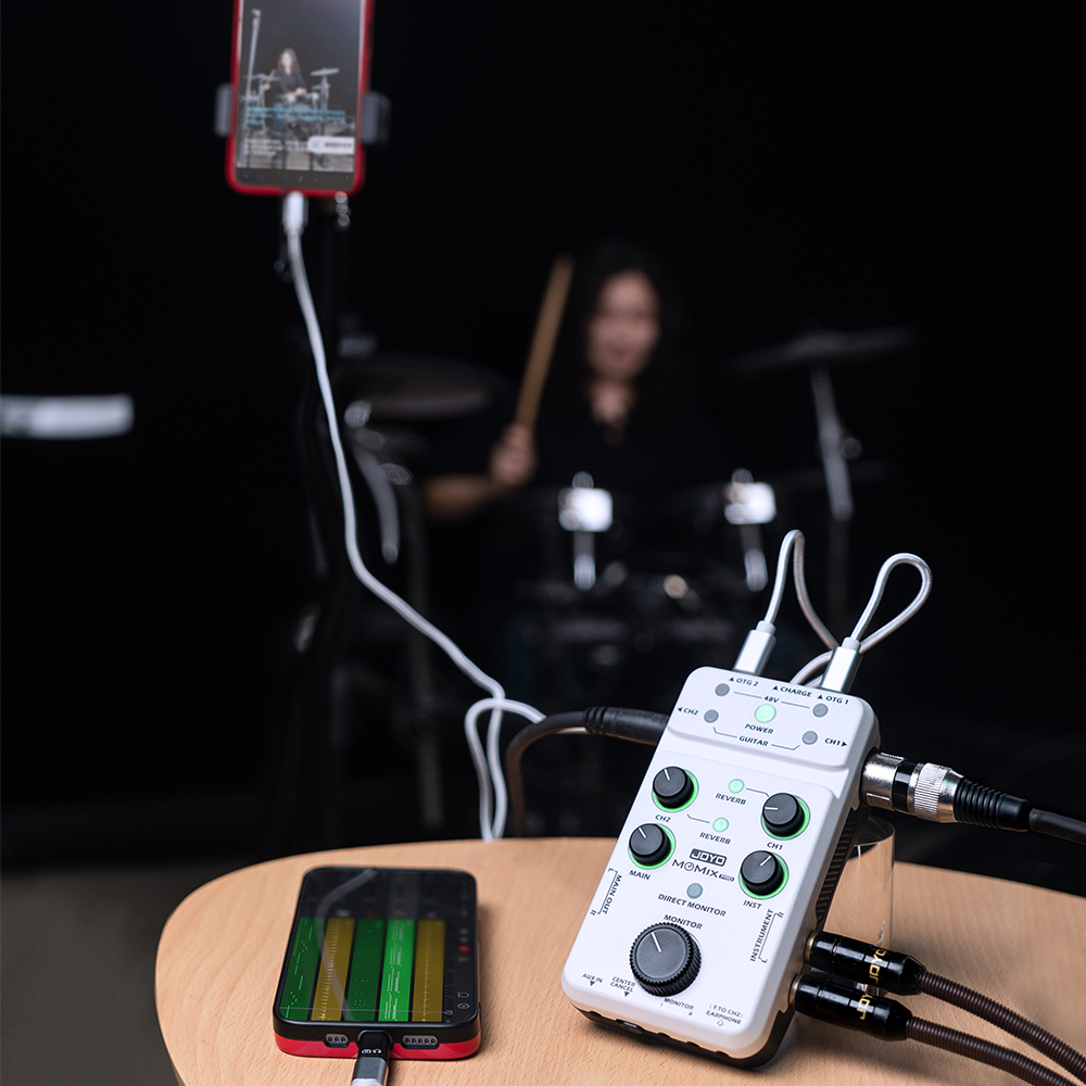 JOYO Audio Mixer MOMIX PRO Coc - Audio Music Mixer ulasan dan harga