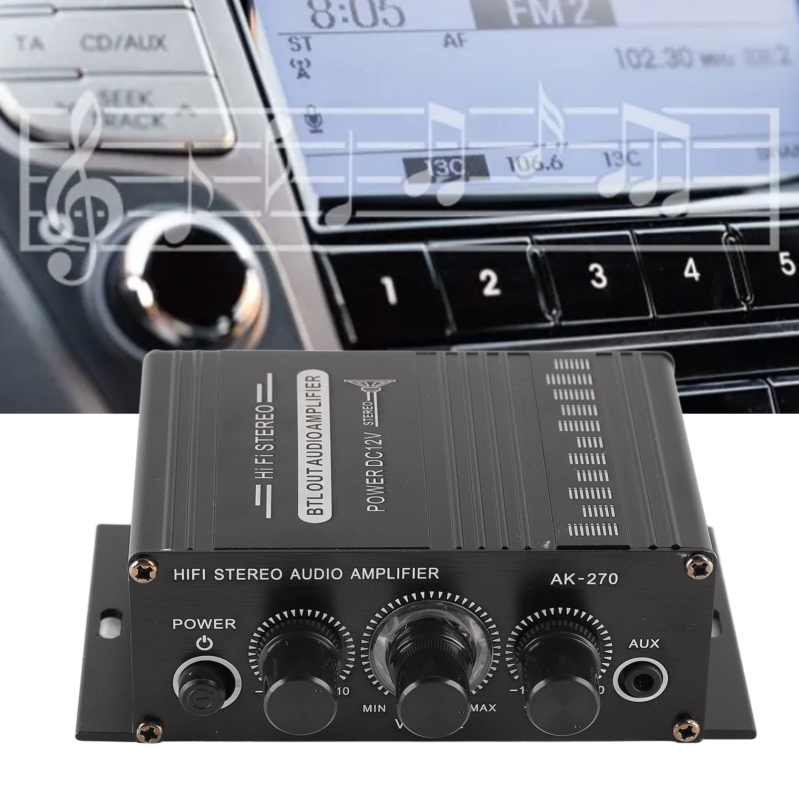 Amplifier Stereo Amplifier Mot - Portable Amplifier Mini ulasan dan harga