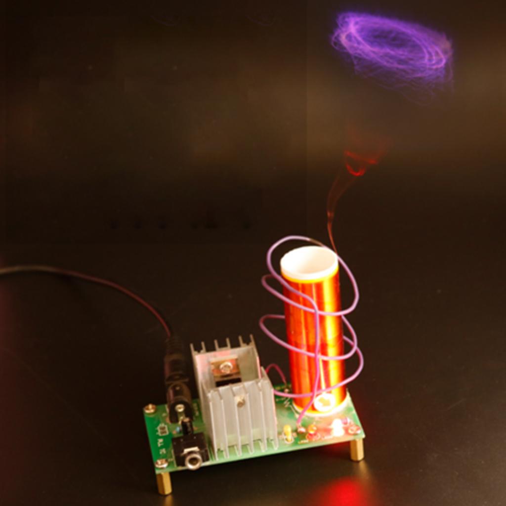 Speaker Plasma Tesla Coil Musi - Audio Music Light ulasan dan harga