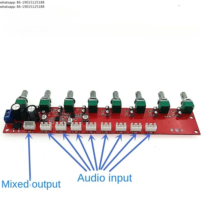 8 Cara NE5532 Papan Pencampur  - Audio Music Mixer ulasan dan harga