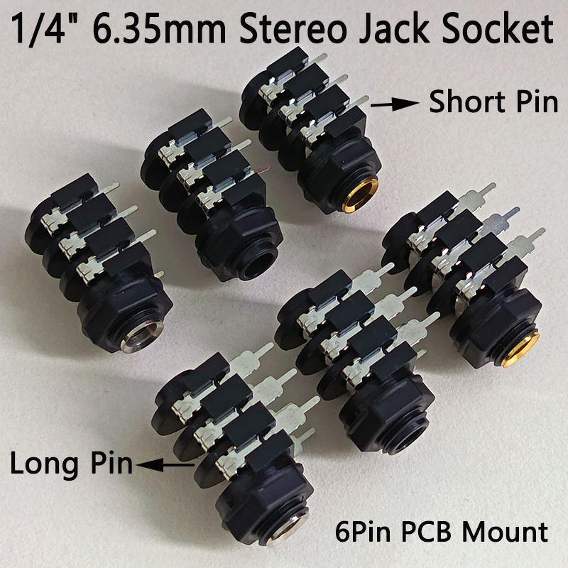 Soket Jack Stereo TRS 1/4