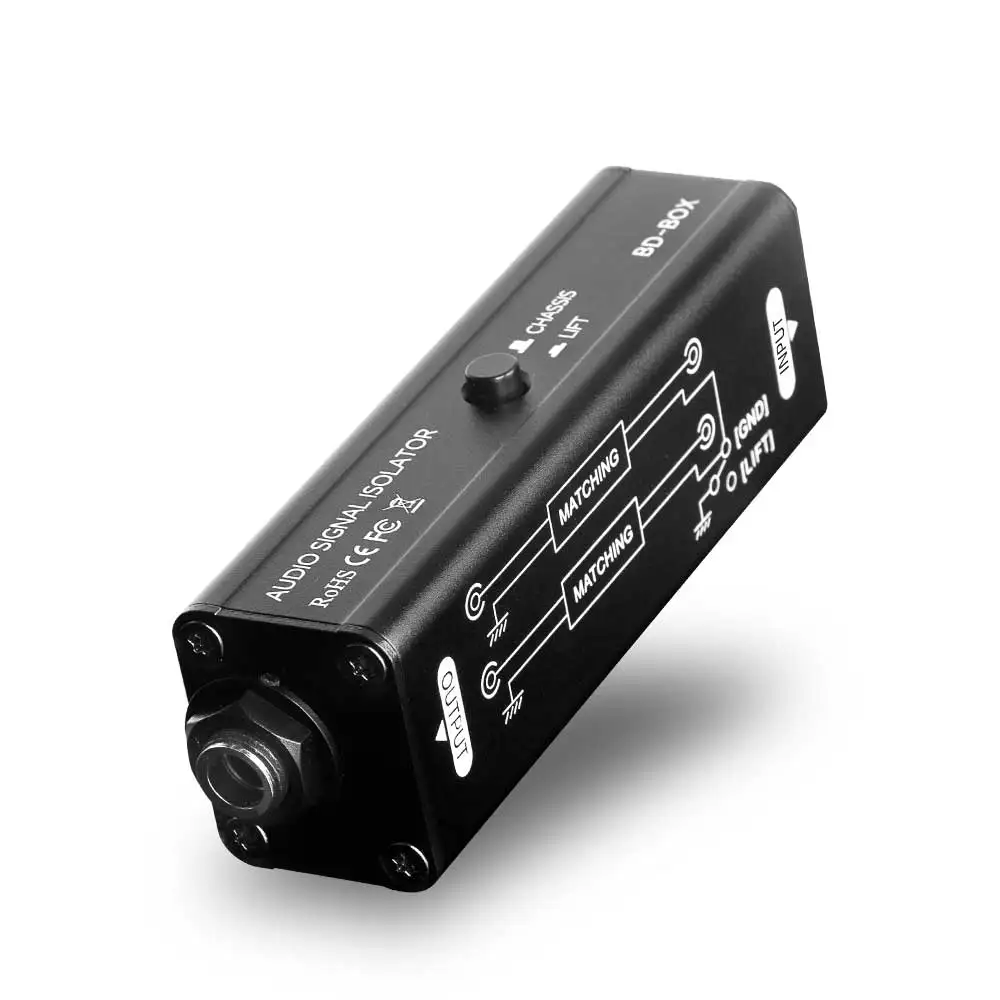 Isolator Loop Tanah AUX 6.35MM - Audio Music Isolator ulasan dan harga