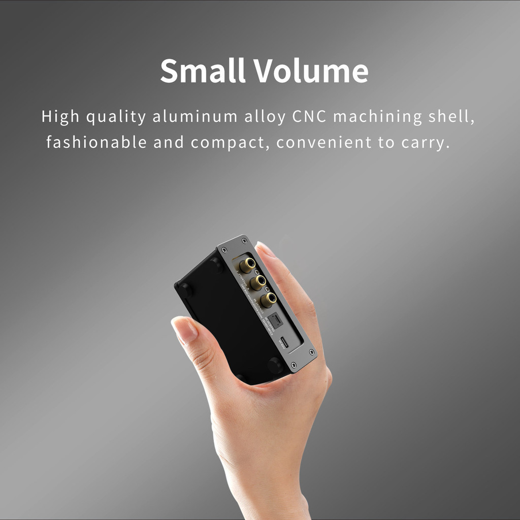 SMSL DS100 dekoder Audio MQA-C - Portable Amplifier Mini ulasan dan harga