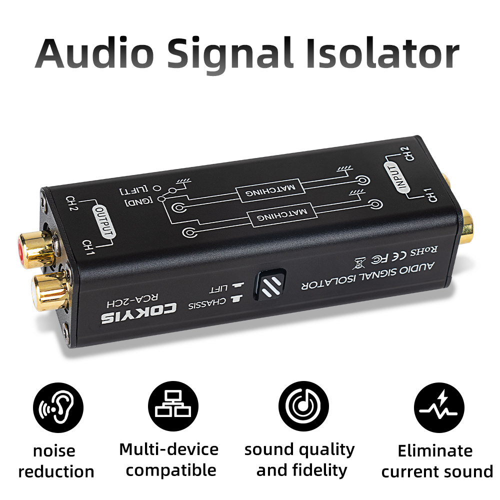 Aksesori Isolator Ground Loop  - Audio Music Isolator ulasan dan harga