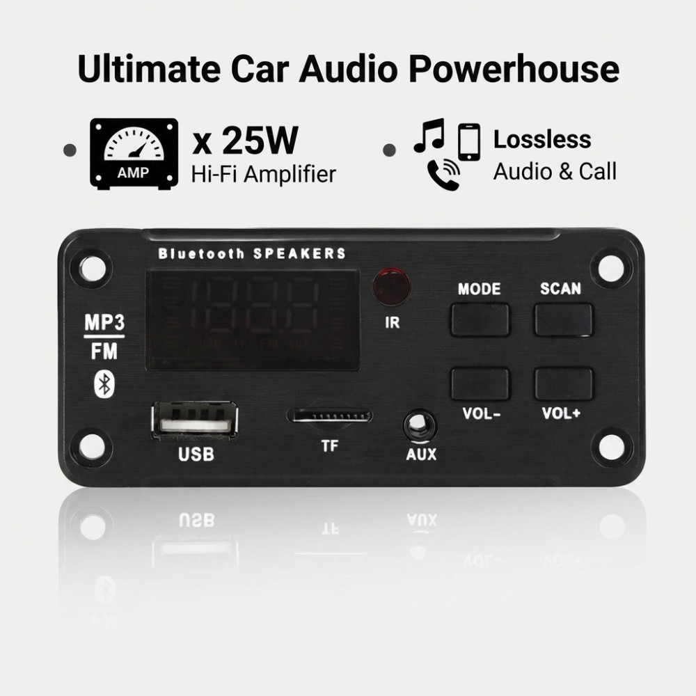 Papan Dekoder Bluetooth MP3 WM - Audio Music To Mp3 ulasan dan harga