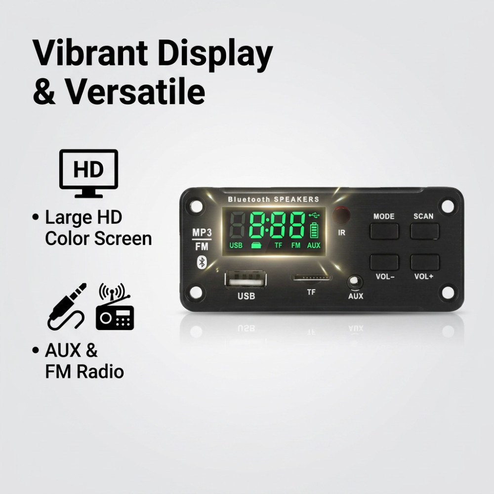 Papan Dekoder Bluetooth MP3 WM - Audio Music To Mp3 ulasan dan harga