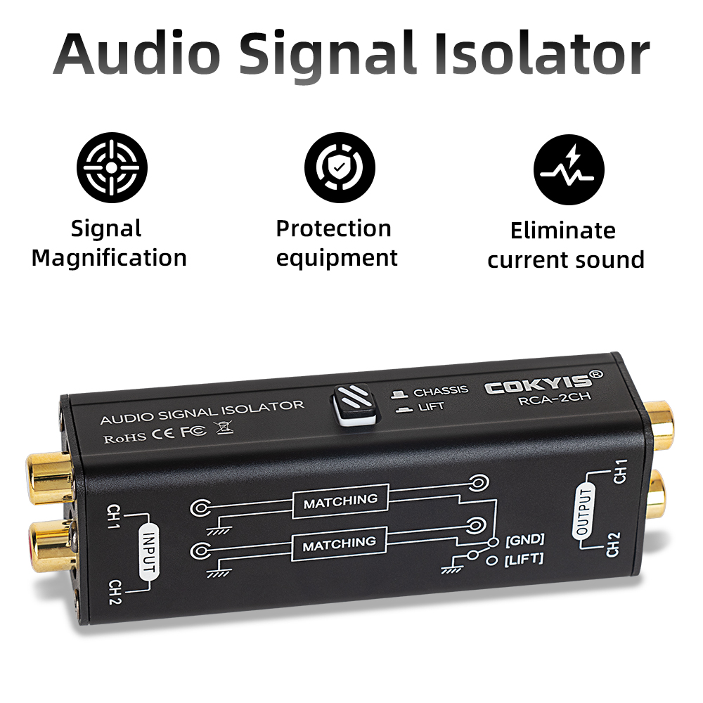 Isolator Sinyal Audio Eliminat - Audio Music Isolator ulasan dan harga
