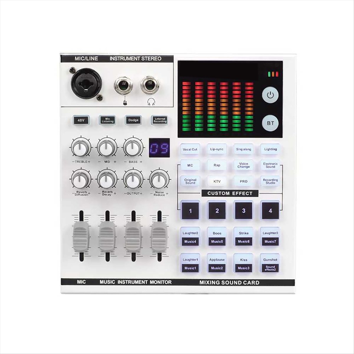 DTC5 SN800 Kartu Suara Live Pe - Audio Music Mixer ulasan dan harga