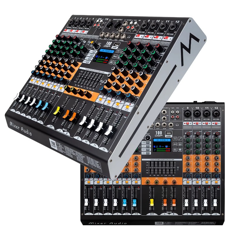 GAX-HLM80 Green Audio Mixer Au - Audio Music Mixer ulasan dan harga