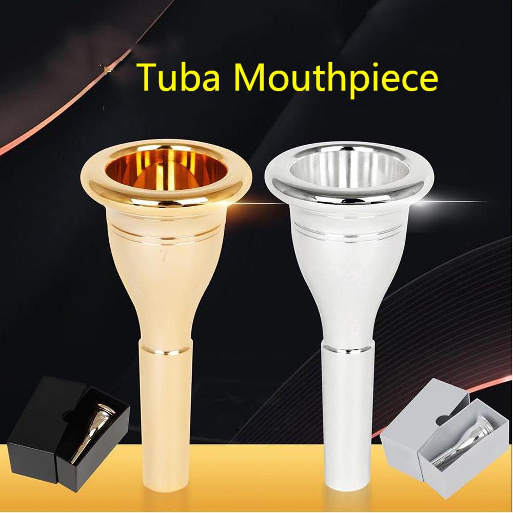 No. 7 Bass Tuba Mouthpiece Aks - Trombone Mouthpiece ulasan dan harga