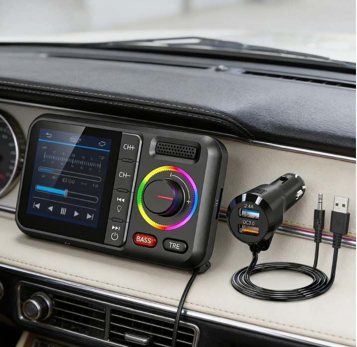 Transmitter FM Nirkabel dengan - Audio Music Mp3 ulasan dan harga