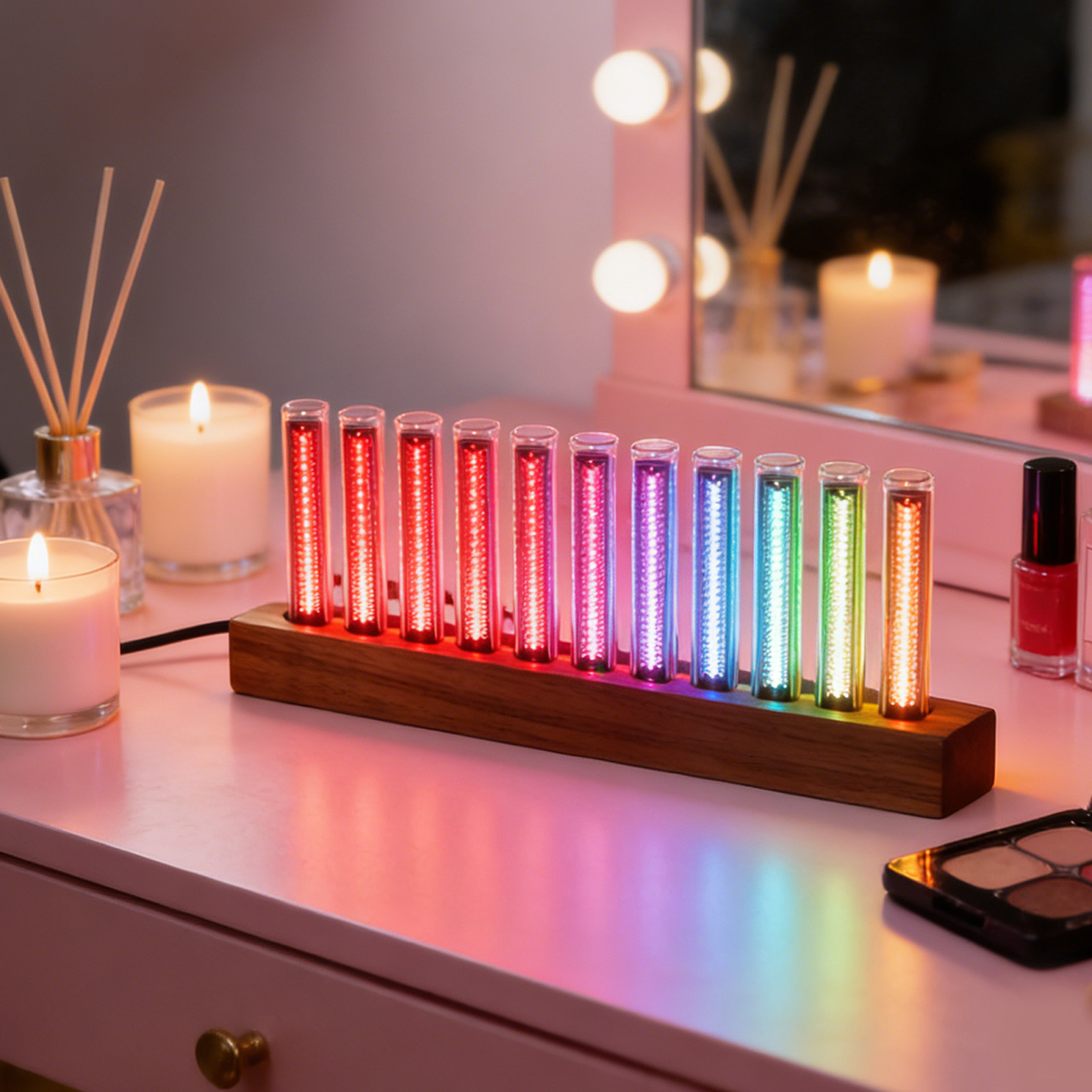 Tampilan Spektrum Musik LED Pe - Audio Music In Youtube ulasan dan harga